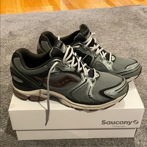 Saucony Men's Athletic Shoes - ProGlide Triumph 4 in color Agave/Chocolate - Picture 5 of 10